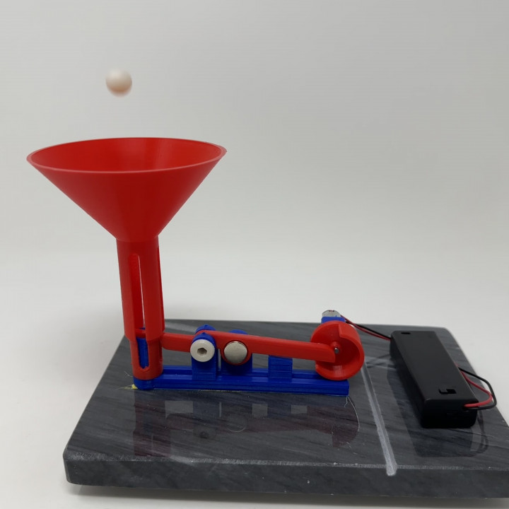 Marblevator, Marble Launch Mechanism. image