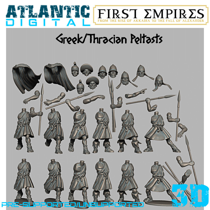 Greek/Thracian Peltasts image