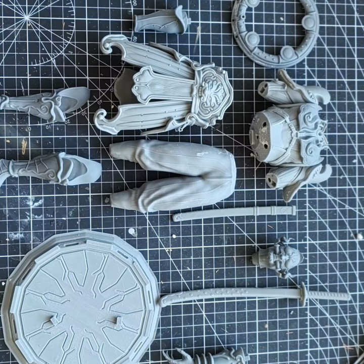 YOSHIMITSU TEKKEN-SAMURA-WARRIOR-3D PRINTABLE image