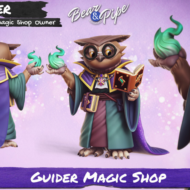 Guider Magic Shop - Guider the Owner pre-supported