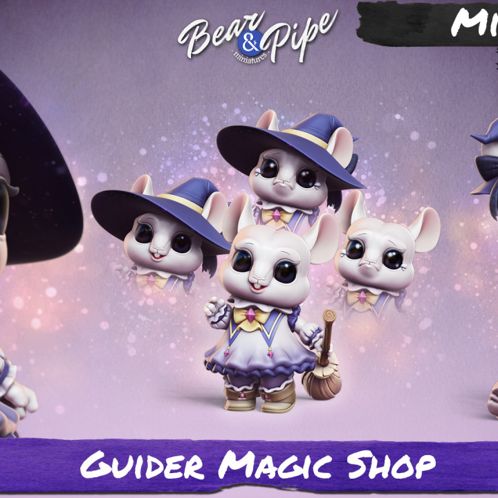 Guider Magic Shop - Minnie the Trainee Bundle pre-supported