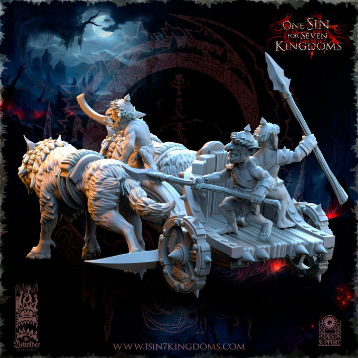 The Black Horde Goblins War Chariots image