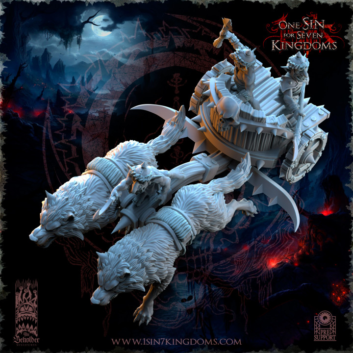 The Black Horde Goblins War Chariots image