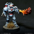 Flamer Breachers (super human heavy weapons team with flamethrower gauntlets) print image