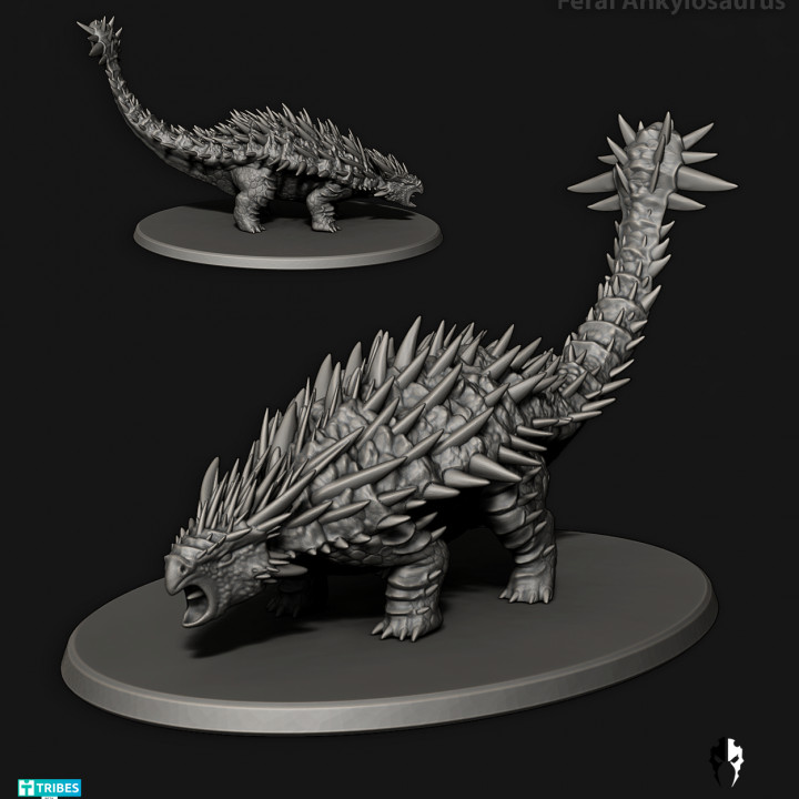 Desert Elves - Ankylosaurus + Feral Ankylosaurus image