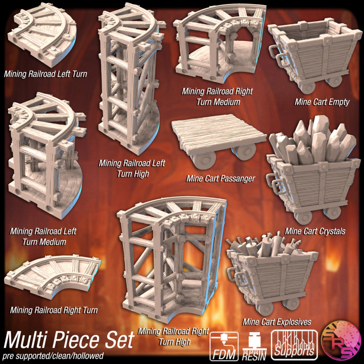 Dwarven Mine Terrain Set