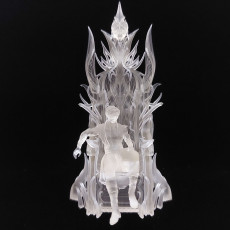 Picture of print of The Baron | Elf Noble Seated on Throne | 2 Seperate Models Male Elf & Throne