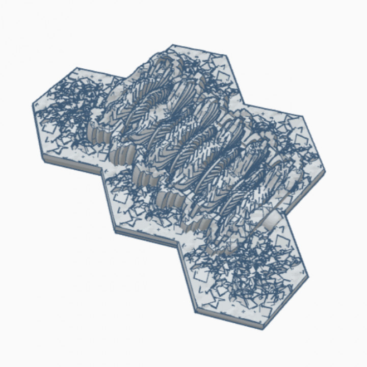 Destroyed Fusion Generator with Hex Base SFDHB021