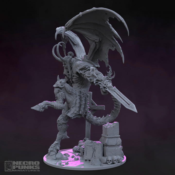 Demon Gatekeeper Kitbash and His Army - Hell Gate Battle - BUNDLE#11 image