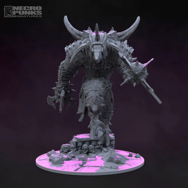 Demon Gatekeeper Kitbash and His Army - Hell Gate Battle - BUNDLE#11 image