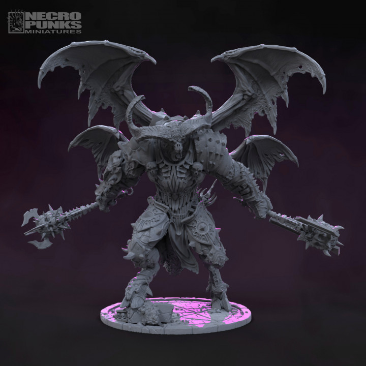 Demon Gatekeeper Kitbash and His Army - Hell Gate Battle - BUNDLE#11 image