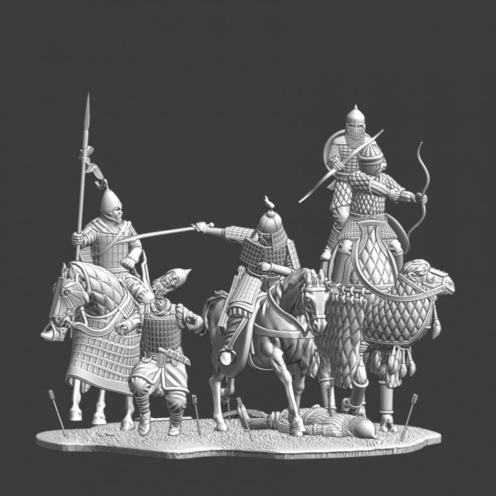 DECEMBER TRIBE SET - Mongol Horde image