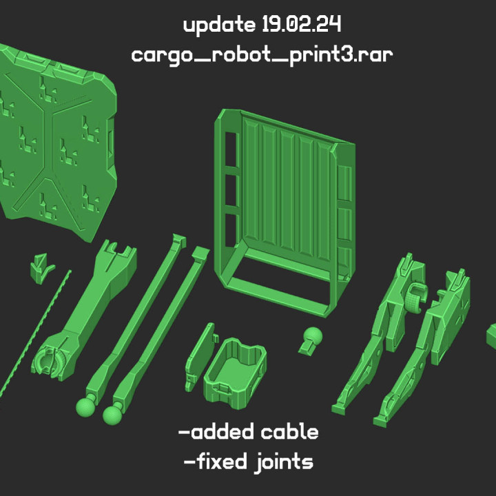 Cargo Robot Articulated image