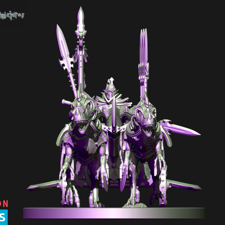 Dark Elves raptor chariot image