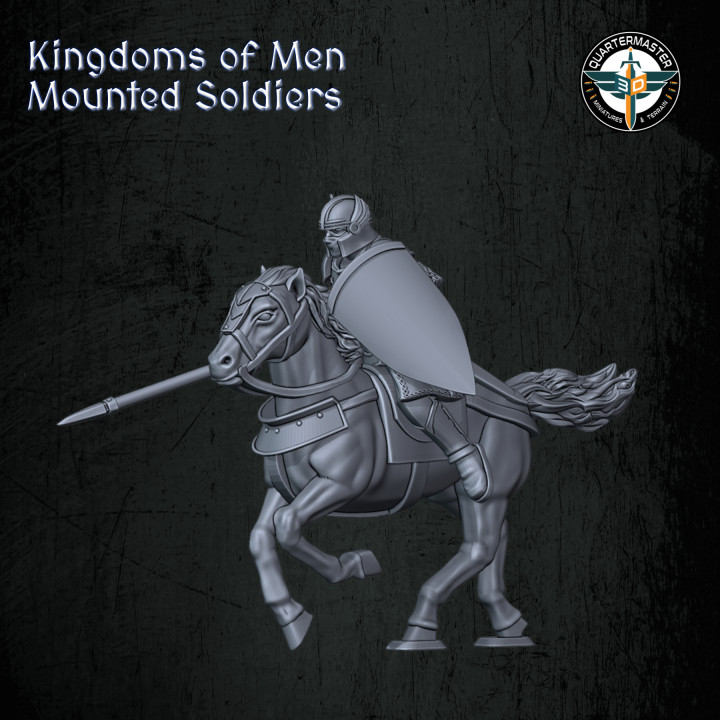 Kingdoms of Men Mounted Soldiers's Cover