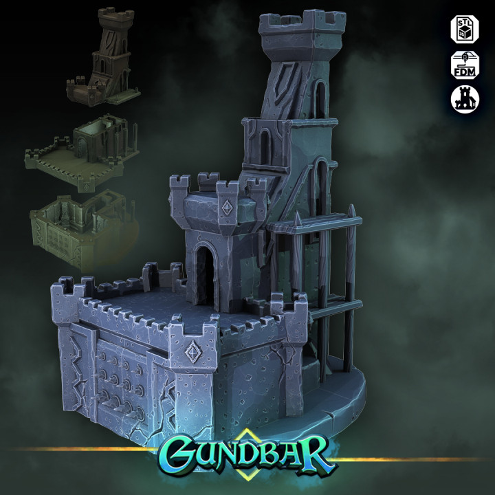 Watchtower "The Hammer" - The Mountain City of Gundbar image