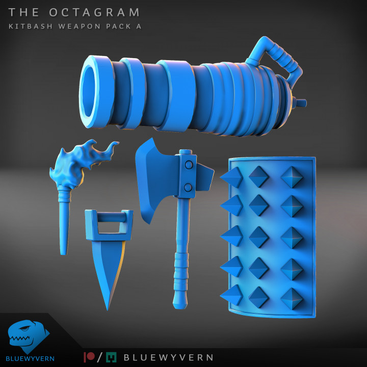 The Octagram - Kitbash Weapon Pack A image