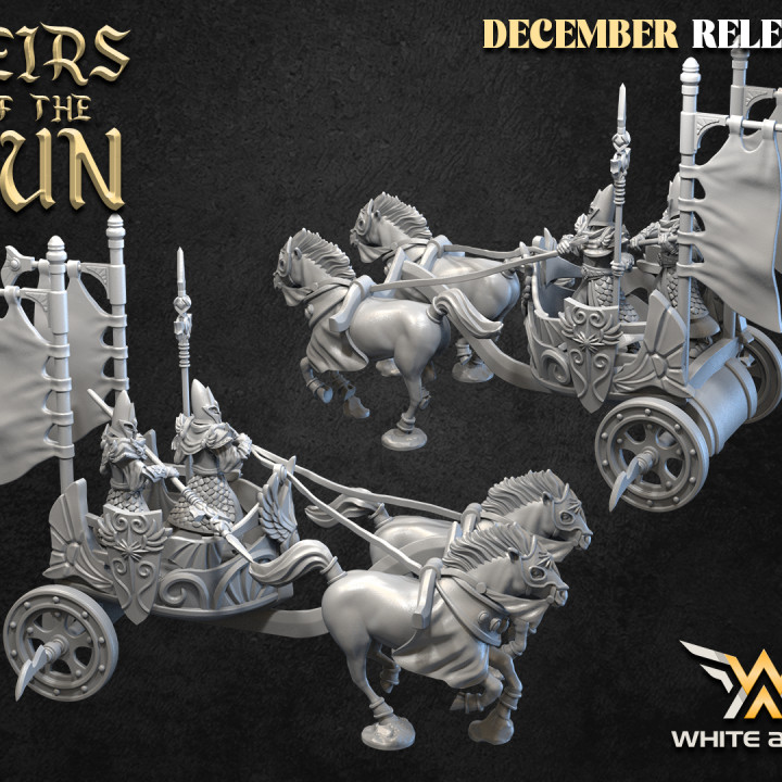 CHARIOT OF LIGHT - HEIRS OF THE SUN (DECEMBER RELEASE) (ELF FROM ELVES OF THE SUN) image