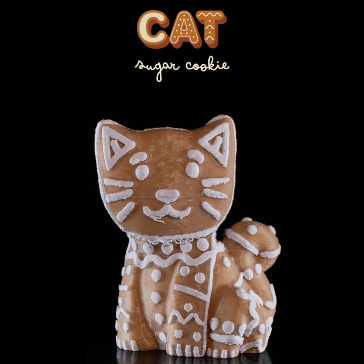 Sugar Cat Cookie image