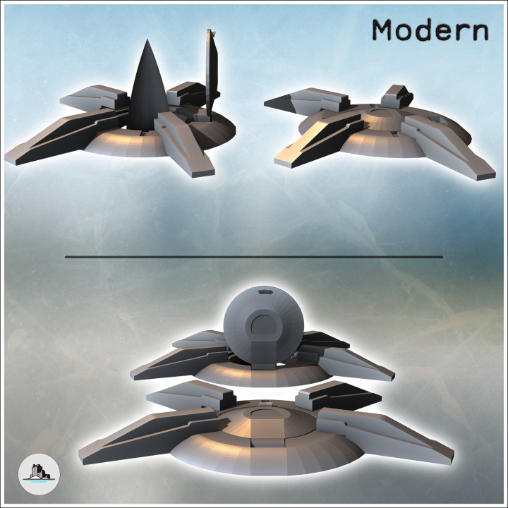 Ballistic Missile Launch Silo (with open version) (2) - Cold Era Modern Warfare Conflict World War 3 RPG Post-apo WW3 WWIII