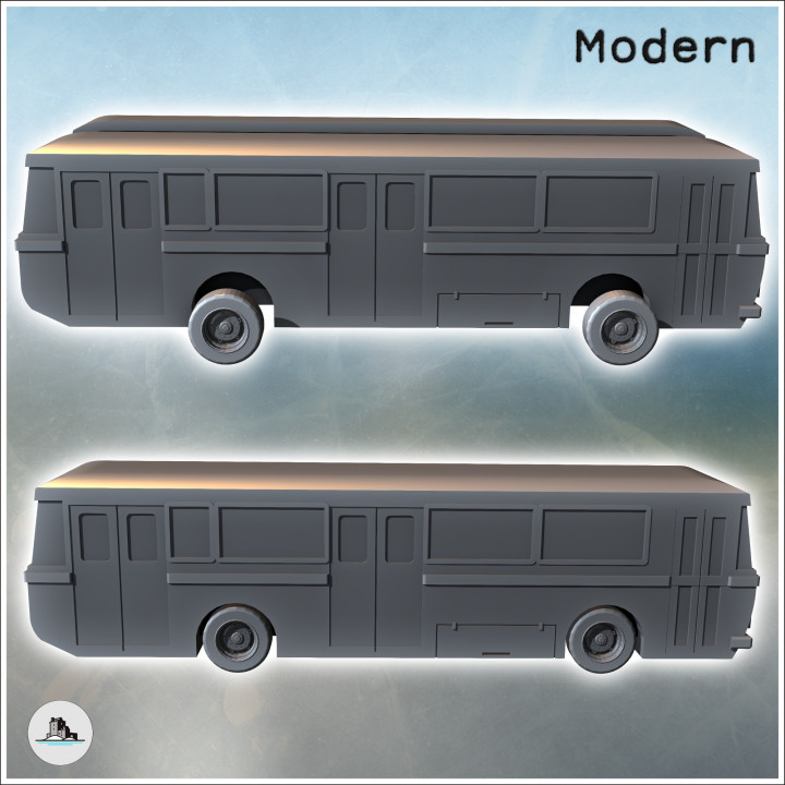 Modern public transport city bus (2) - Cold Era Modern Warfare Conflict World War 3 RPG  Post-apo WW3 WWIII image