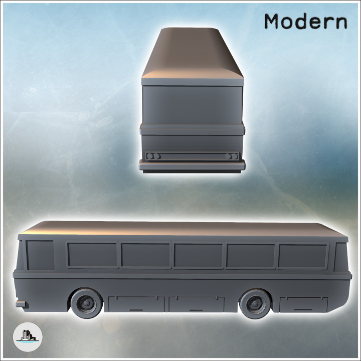 Modern public transport city bus (2) - Cold Era Modern Warfare Conflict World War 3 RPG  Post-apo WW3 WWIII