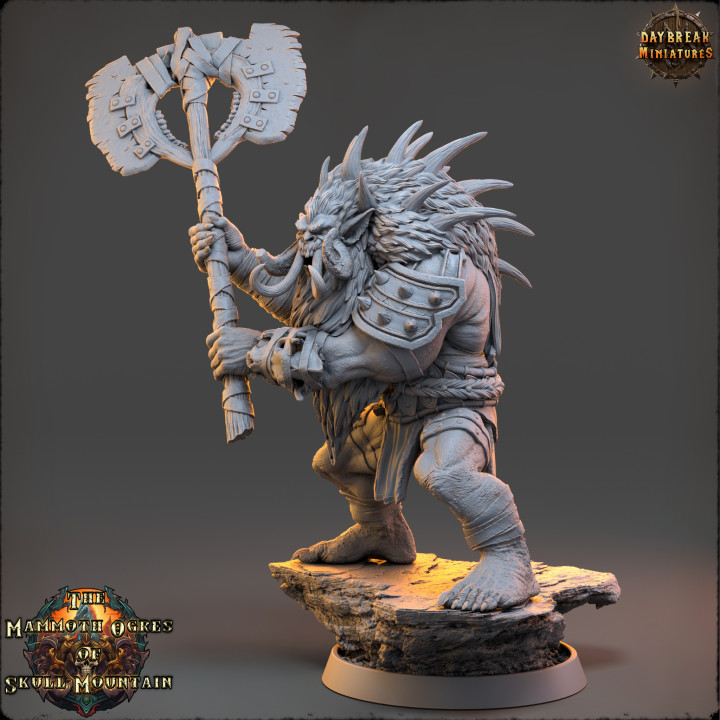 Grasta Poka - The Mammoth Ogres of Skull Mountain image