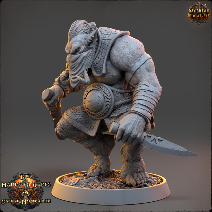 Stabber Talarius - The Mammoth Ogres of Skull Mountain