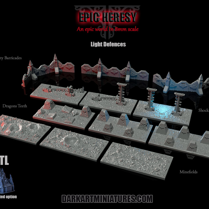 Epic Heresy Light Defences