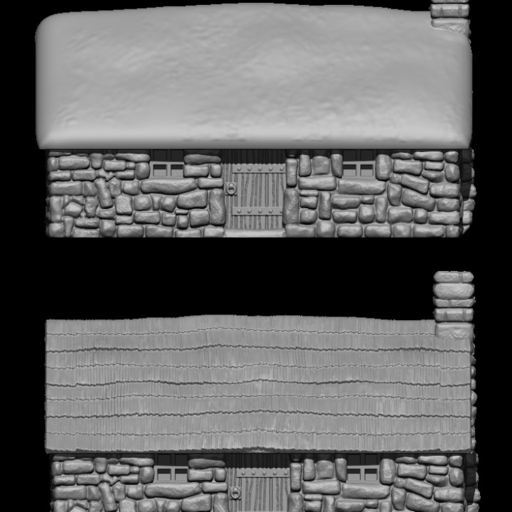 Hexed Terrain Free Sample - Stone Cottage