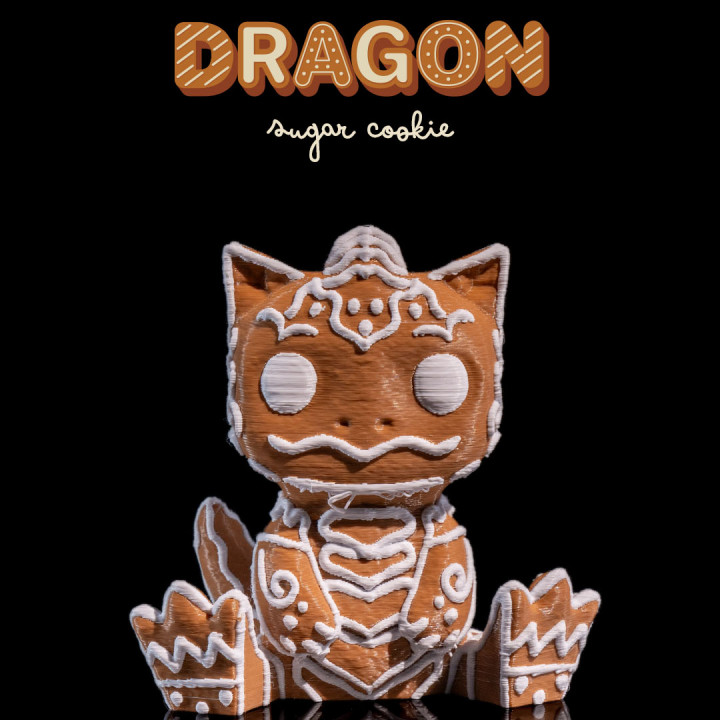 Sugar Dragon Cookie image