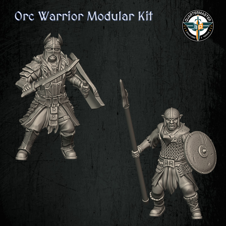 Orc Warrior Modular Kit's Cover