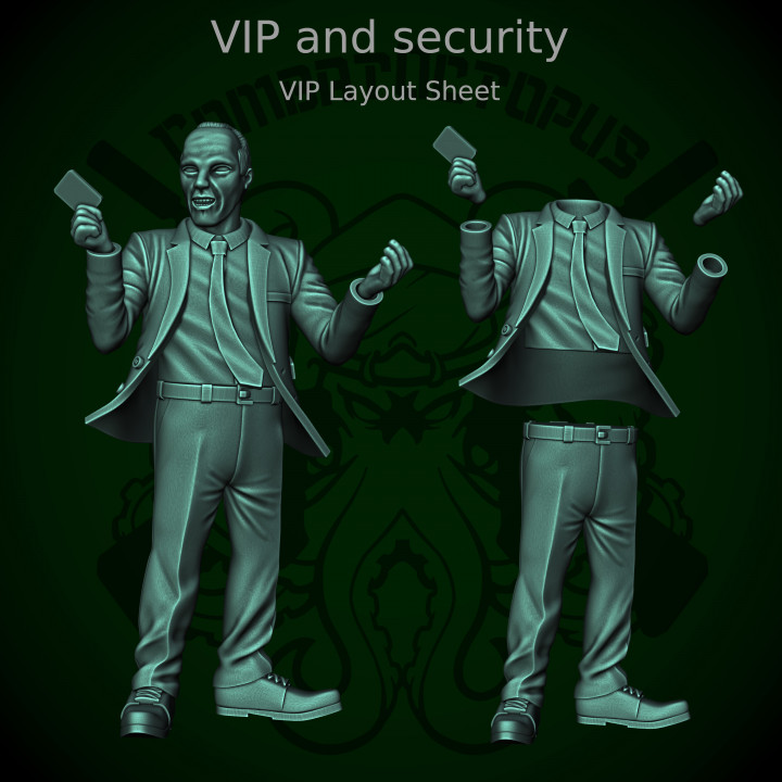 Patreon pack 26 - October 2023 - VIP and security image