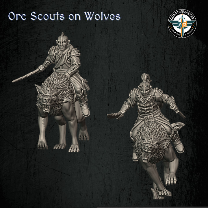 Orc Scouts on Wolves's Cover