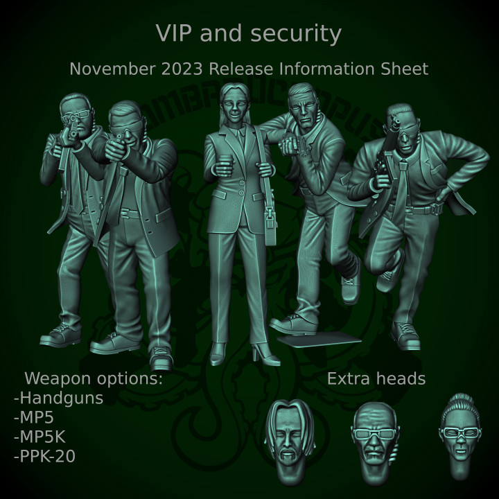 Patreon pack 27 - November 2023 - VIP and security image