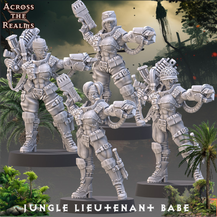 Jungle Lieutenant Babe image