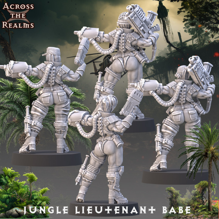 Jungle Lieutenant Babe image