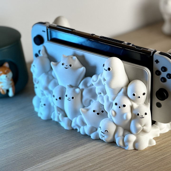 Cute Ghost Dock Switch - OLED and Classic Version image
