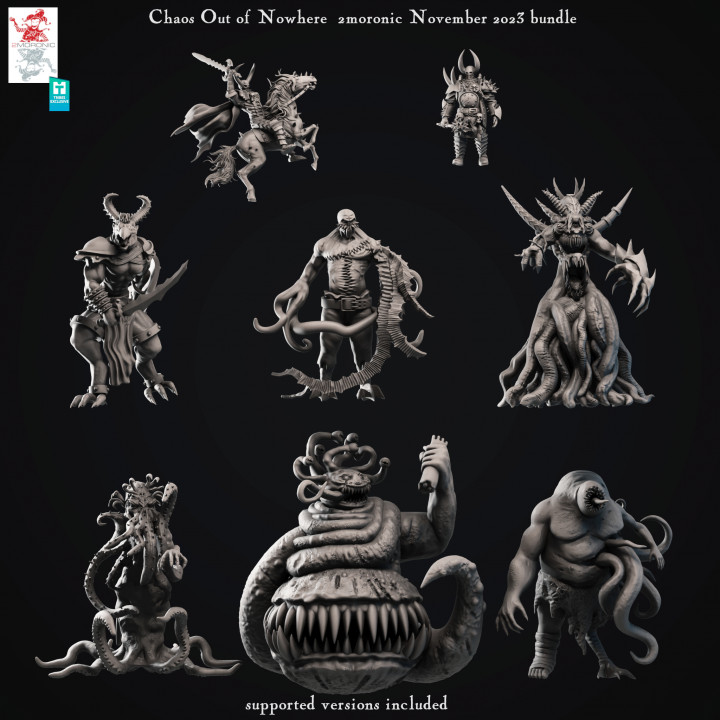 Chaos Out of Nowhere - Knights, Demons and Abominations bundle 35 image
