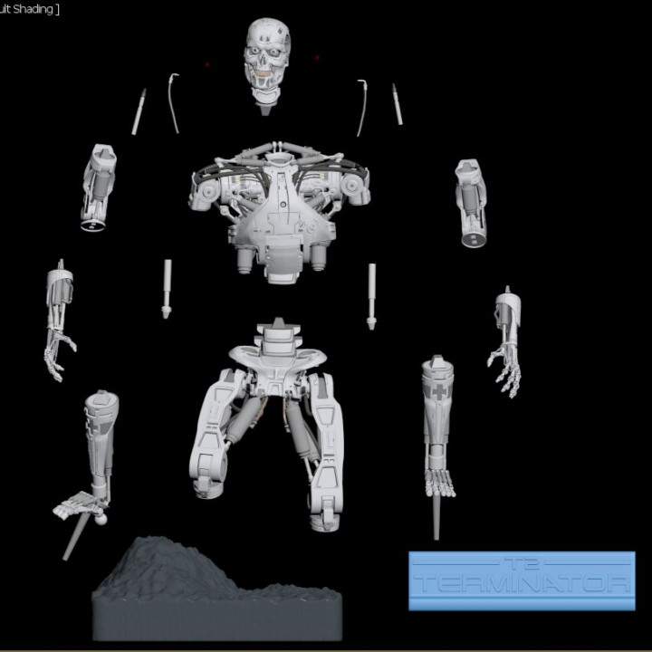 T-800 T2 XTERMINATOR High Detal image