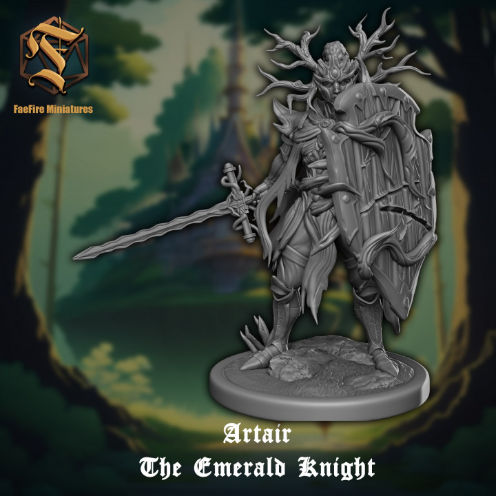 The Emerald Knight - 38mm image