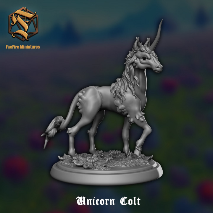 Unicorn Colt - MiniMonstrosities - 28mm image