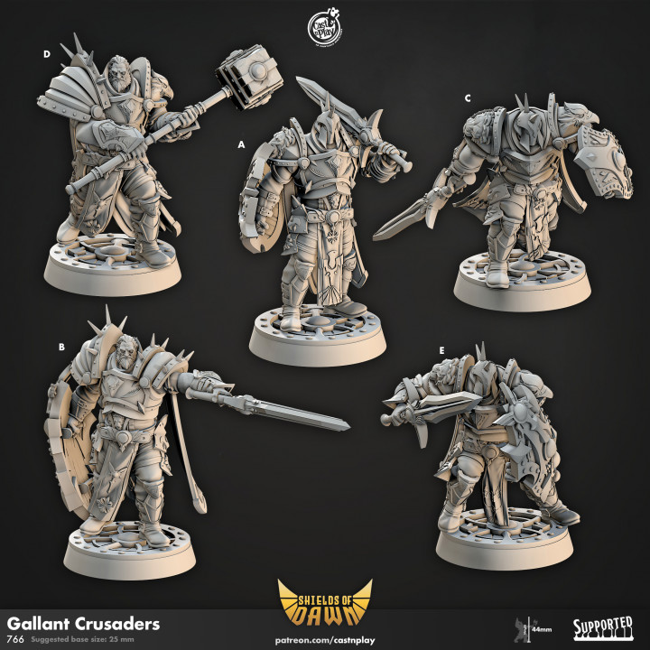 Gallant Crusaders (Pre-Supported) image