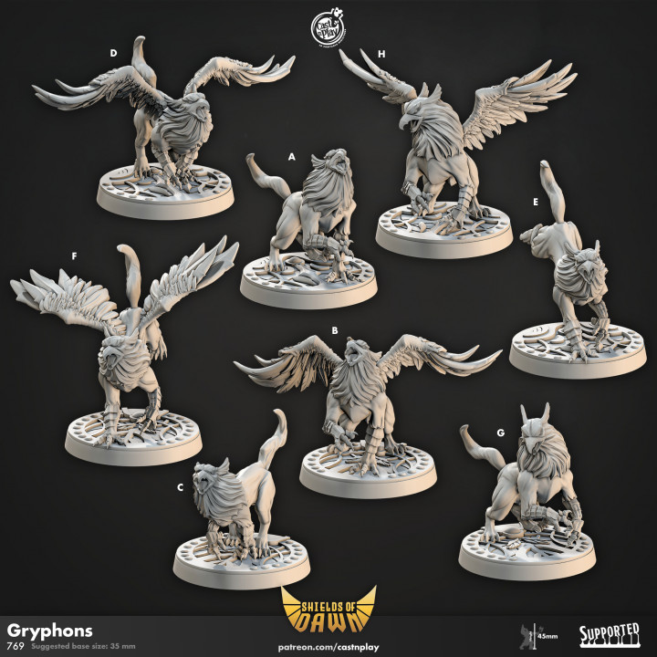 Gryphons (Pre-Supported) image