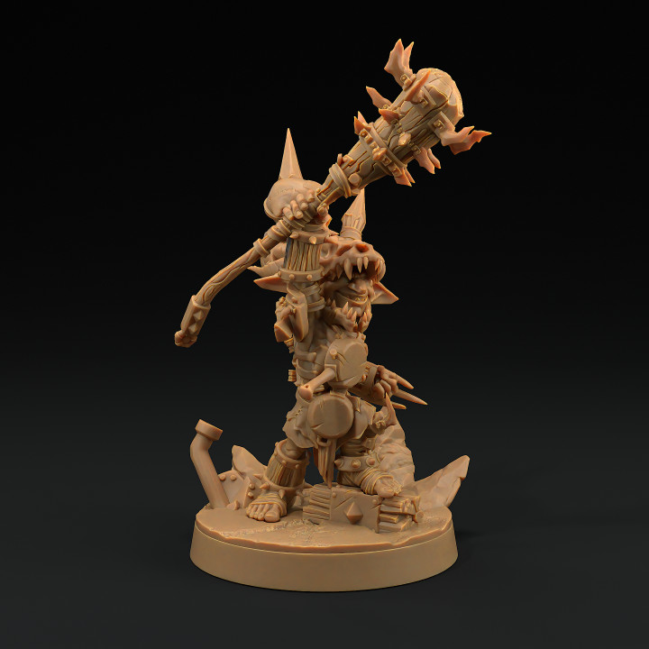 Goblin Scrap Chief | PRESUPPORTED | Scrap Slap Goblin Tribes image