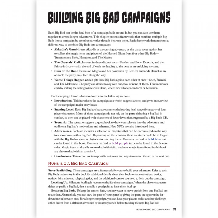 The Big Book of Big Bads (PDF) + Full Miniature Bundle (STL) image