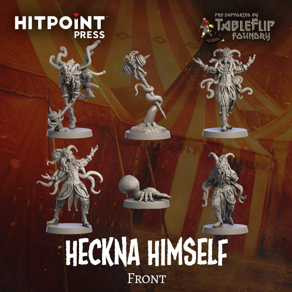 Hit Point Press Heckna!: Campaign Setting Box Set