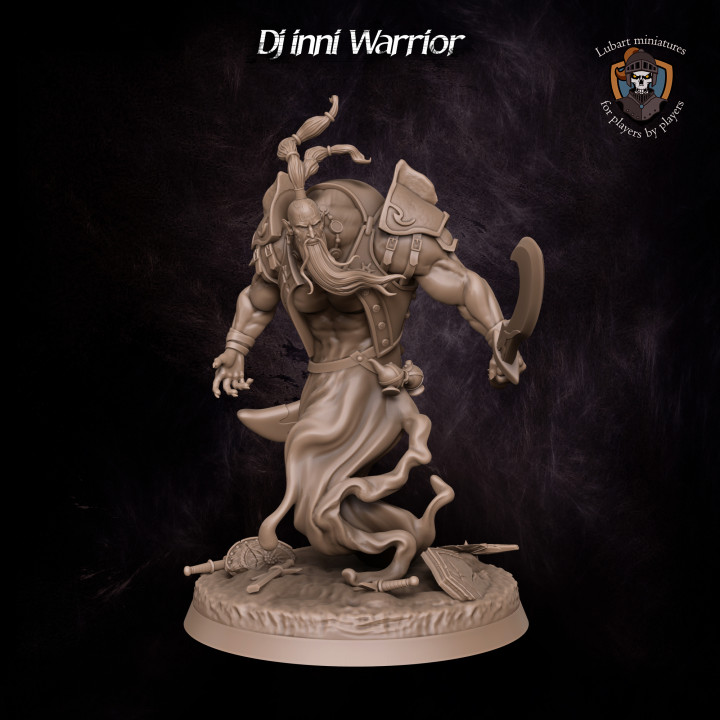 Djinni Warrior's Cover