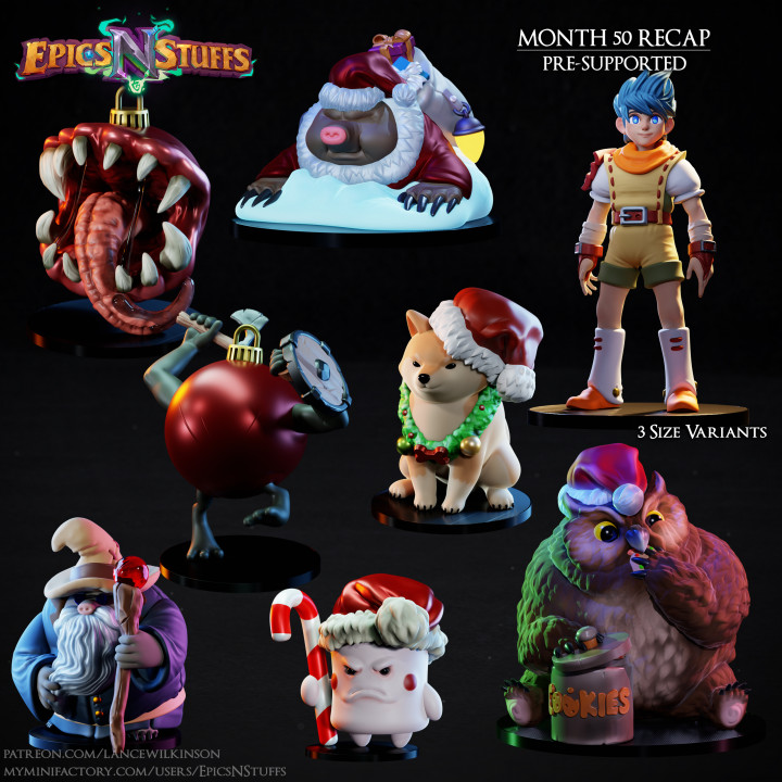 Epics 'N' Stuffs Month 50 Releases - pre-supported image