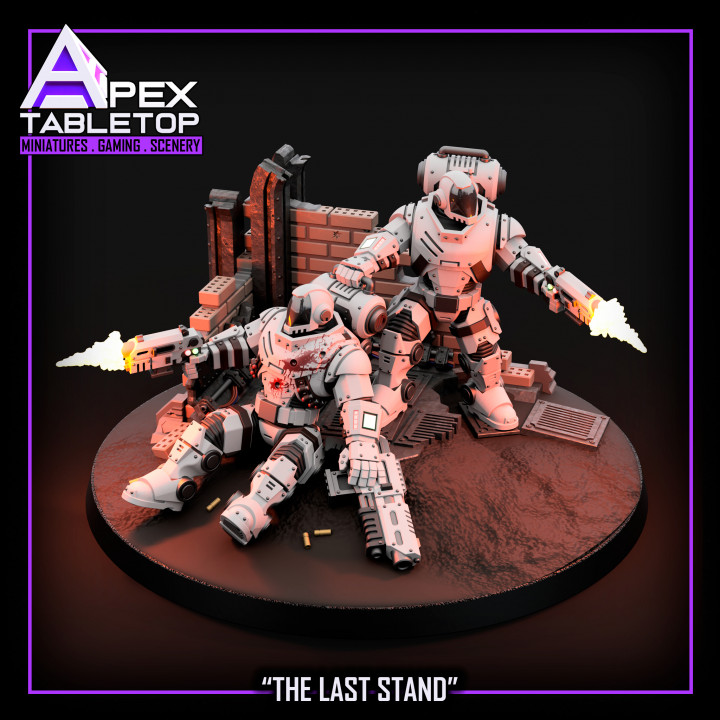 Apex Legion "Last Stand" Diorama